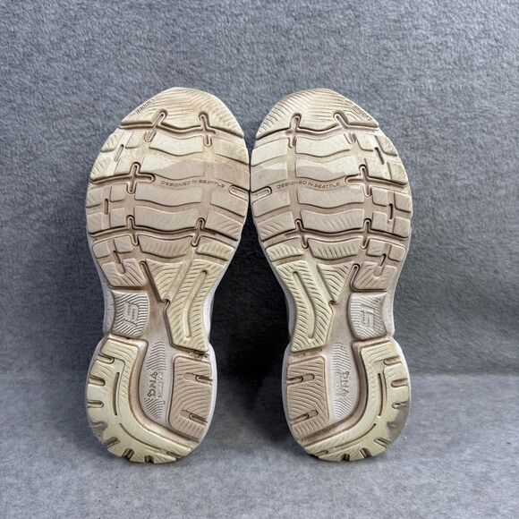 Brooks Shoes Womens Size 9.5 Ghost 15 Beige & White Running Sneakers 1203801B189 - Picture 8 of 10